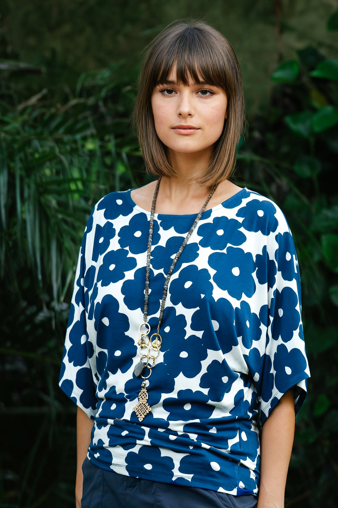 Michele Blouse in Daisy Jane Navy