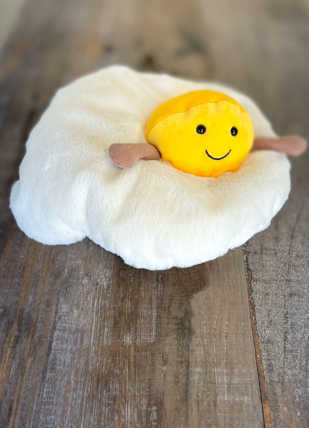 Fried egg best sale plush