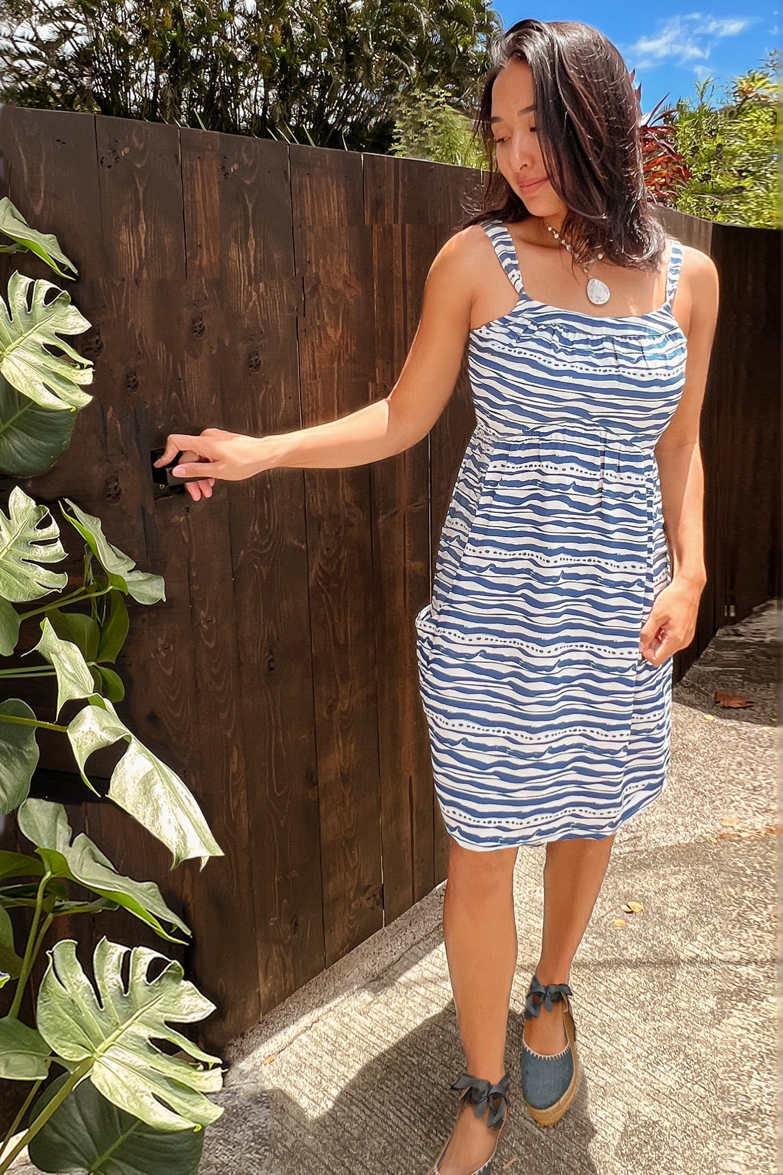 Nicole in Lahaina Waves Print
