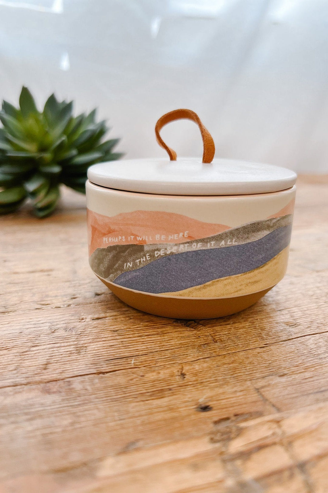 FRINGE gift Desert Mountain Trinket Box