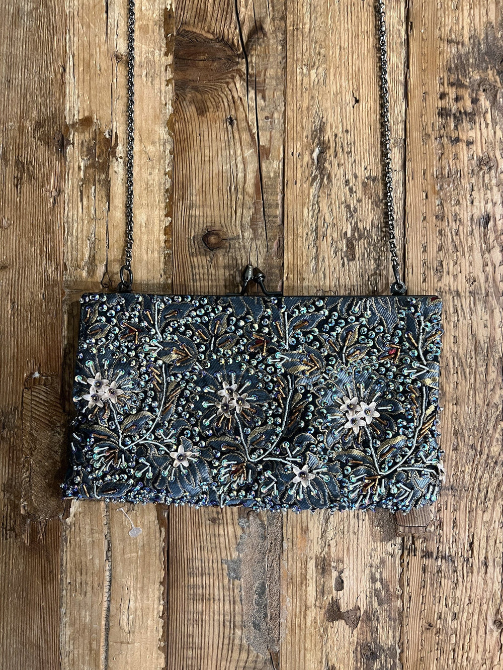 LOVESTITCH bag Alexis Beaded Clutch