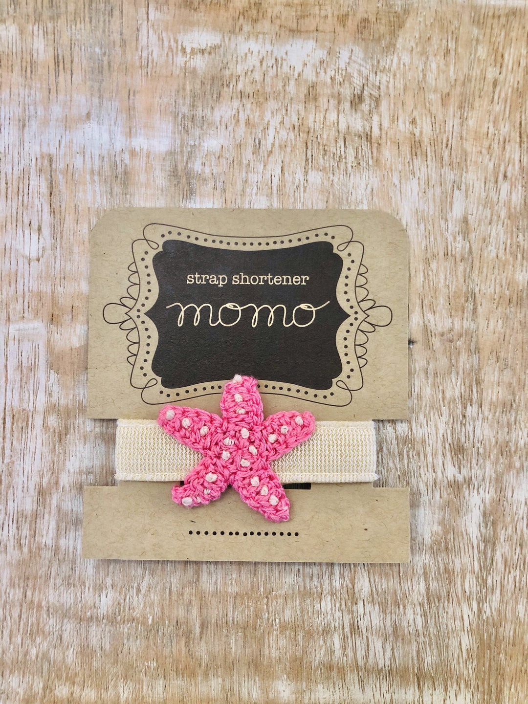 Momo Strap Shortener Strap Shortener Pink Starfish