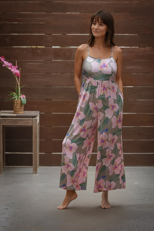 Micah Jumpsuit in Orchid