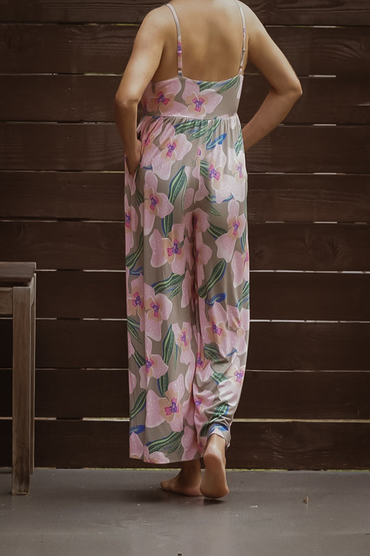 Micah Jumpsuit in Orchid