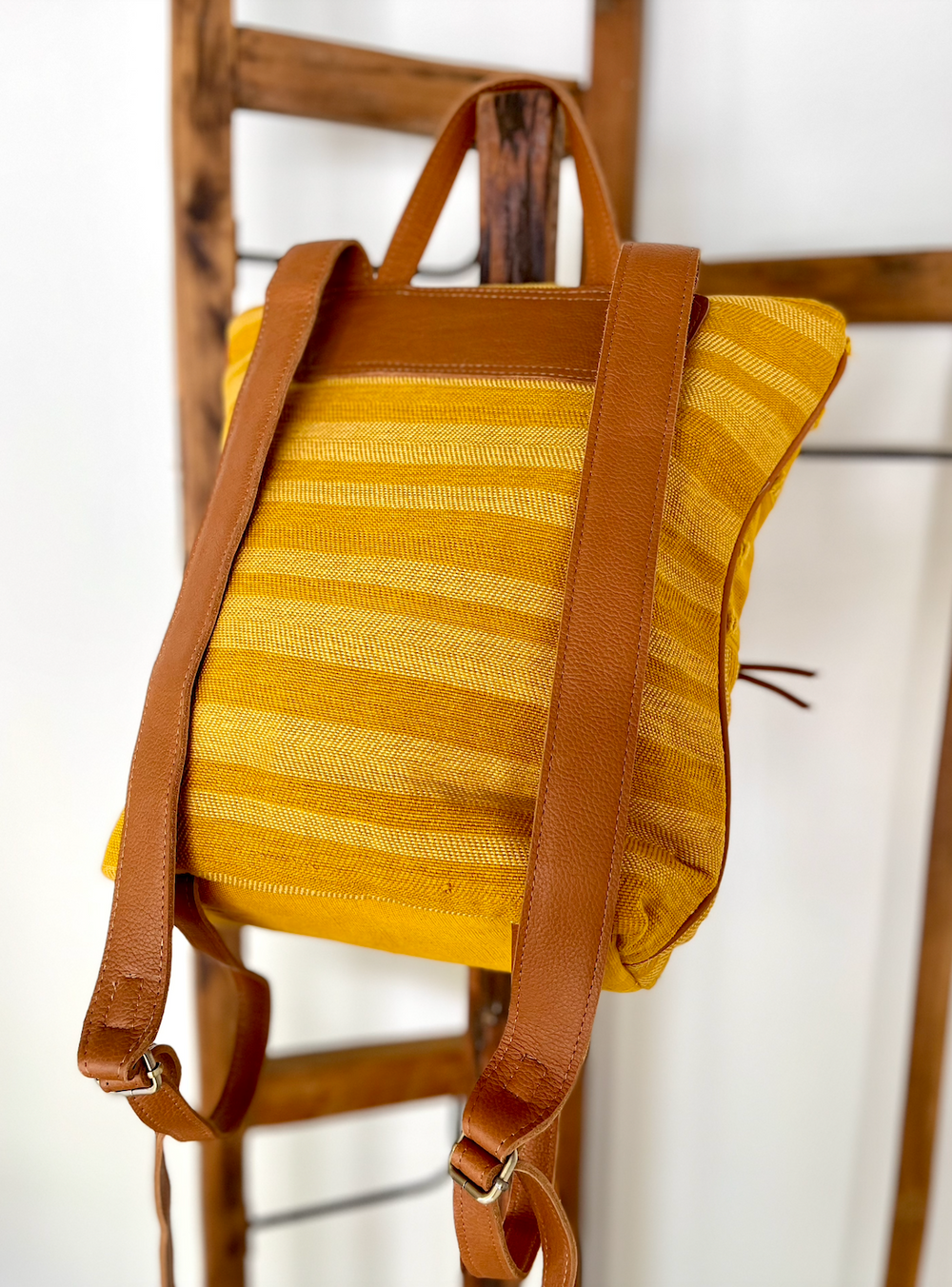 Tapestry Cotton Lined Backpack