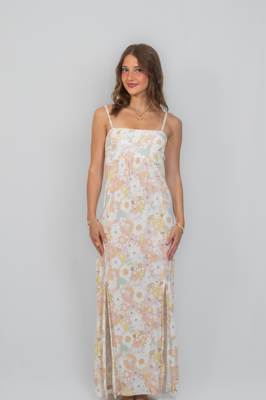Kayla Maxi Dress in Flower Child