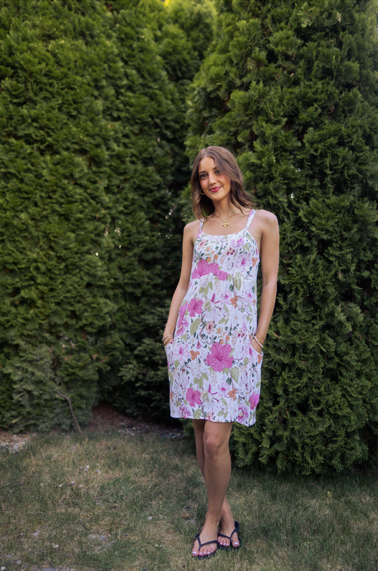 Nicole in vintage garden