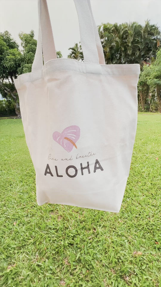 Aloha Pink Anthurium  Tote Bag