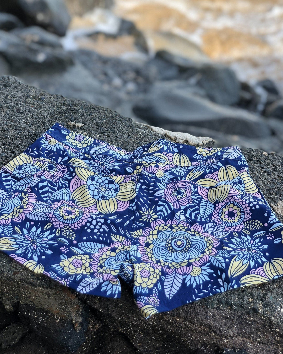 Cinnamon Girl Board Shorts Teagan Boardshorts in Manoa Garden