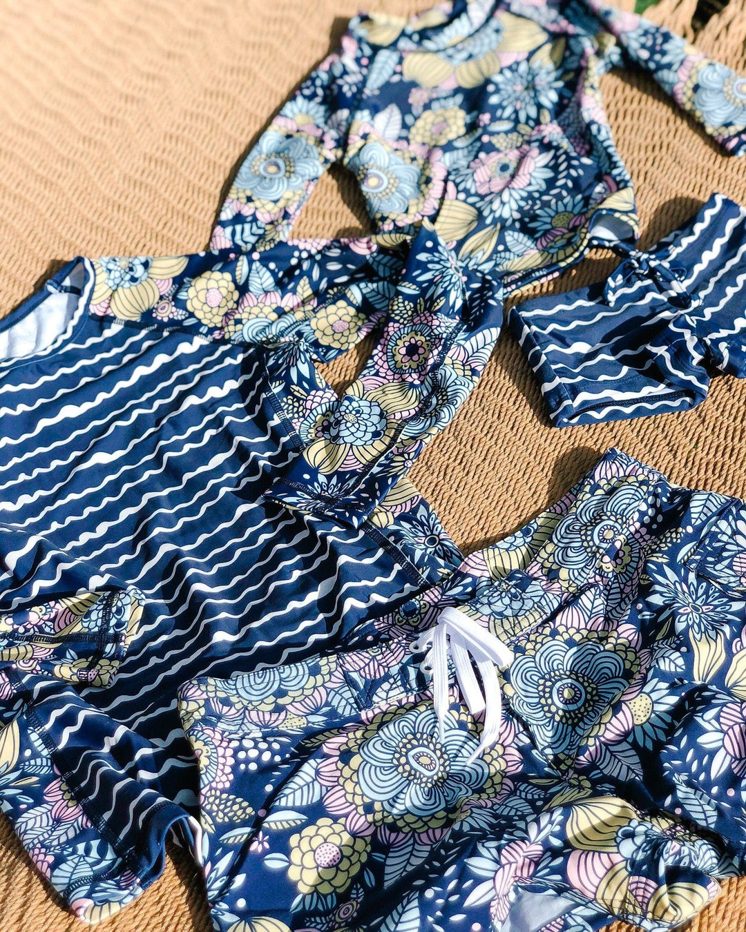 Cinnamon Girl Board Shorts Teagan Boardshorts in Manoa Garden