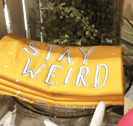 Stay Weird Dish Towel (5544605876388)
