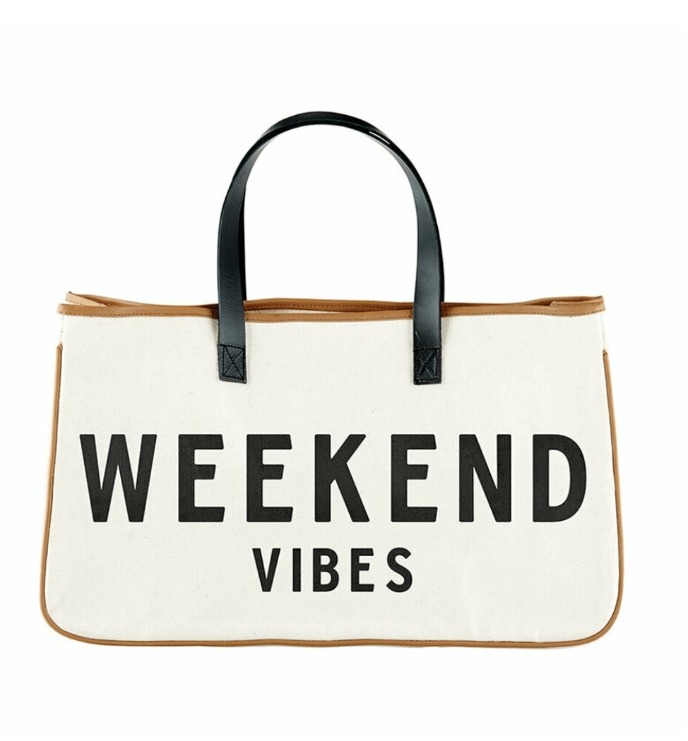 Cinnamongirl.com Tote Bag Weekend Vibes Tote