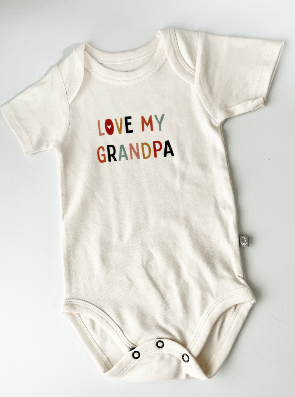 Emma and Finn Baby & Toddler 9-12 months Onesie "I Love Grandpa"
